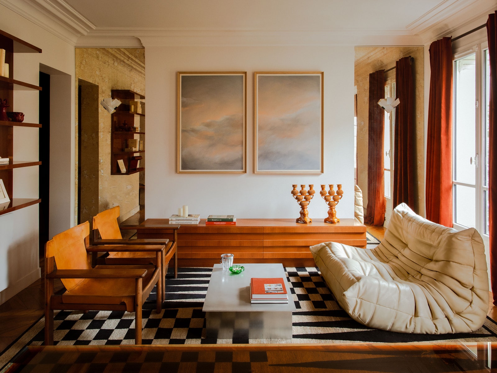 A 646-Square-Foot Parisian Apartment Exudes a Quiet Elegance