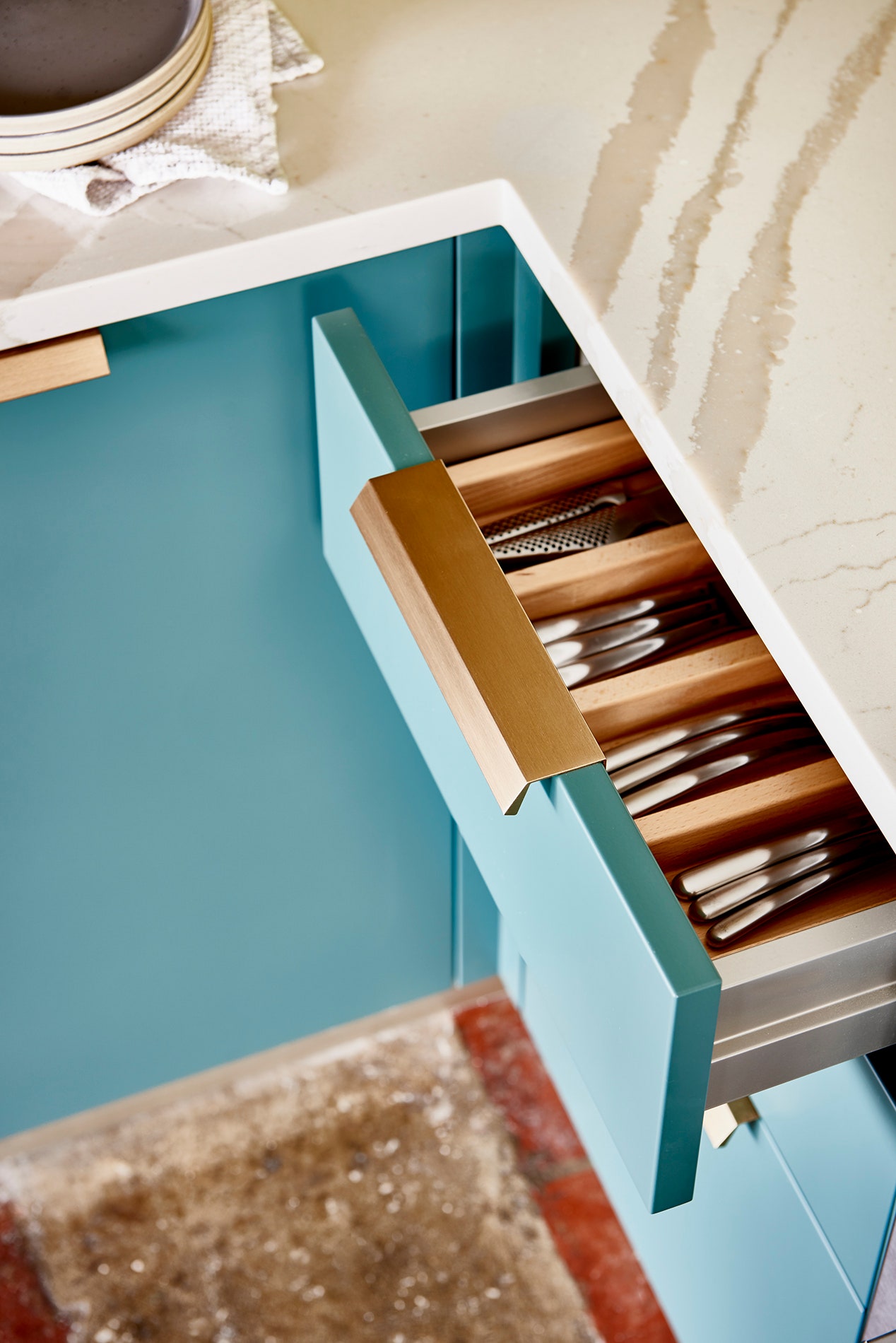 Even something as simple as these custom drawer organizers seen in a Beauty Is Abundant project can make a dent on how...