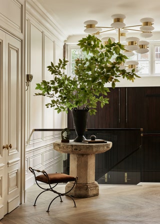 “I love bringing outdoor elements inside it creates a really interesting contrast” Baird explains of why she chose a...